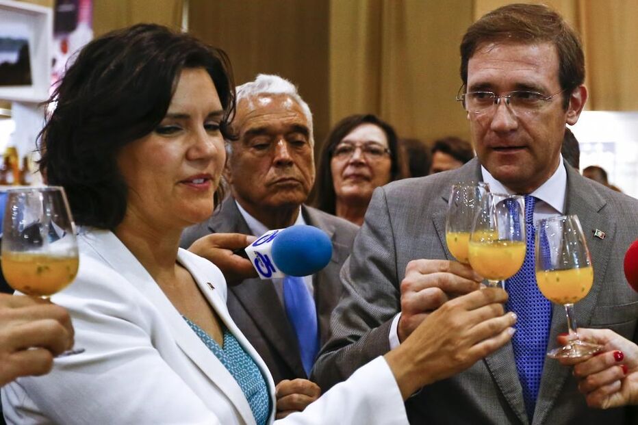 Passos coelho, feira da agricultura, santarém, assunção cristas