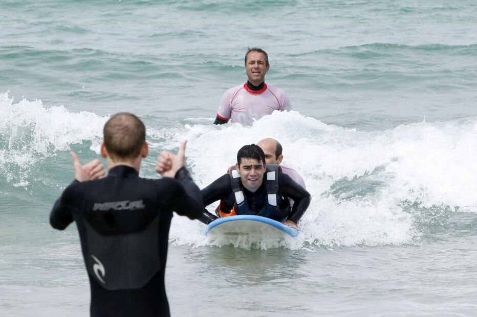 surf, surf adaptado, desporto, deficiência