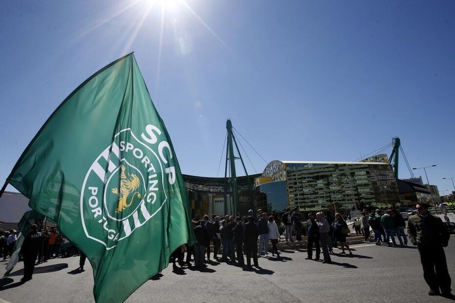Sporting, bandeira, estádio, Alvalade
