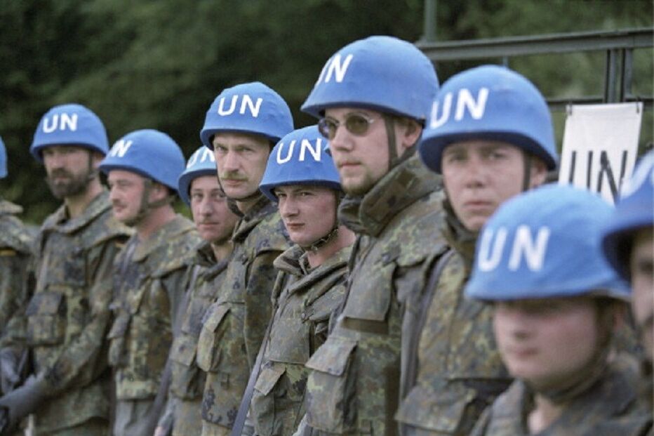 onu, capacetes azuis