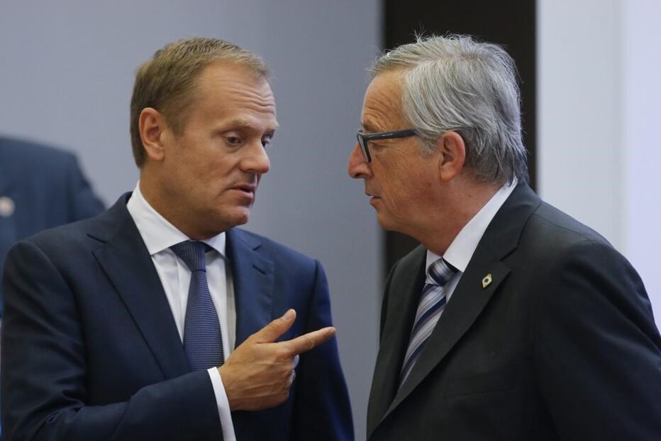 Donald Tusk, Jean-Claude Juncker, presidente, Concelho Europeu, Comissão Europeia,