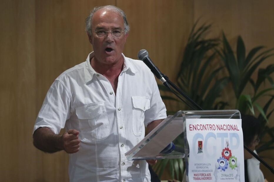 Arménio Carlos, secretário-geral, CGTP