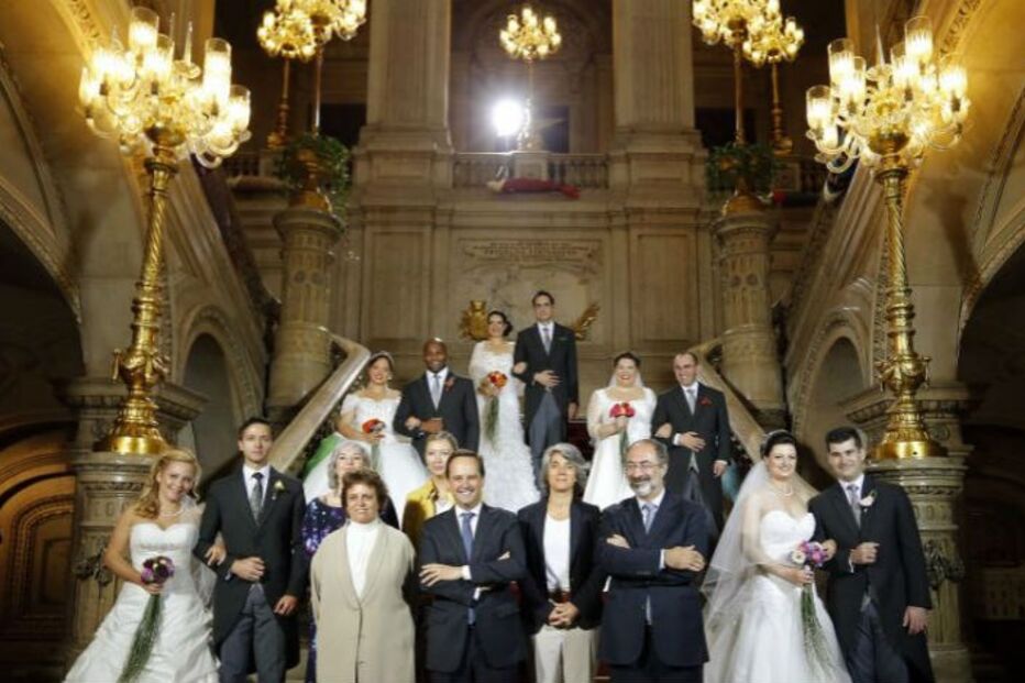 noivos, Santo António, cerimónia, casais, Lisboa