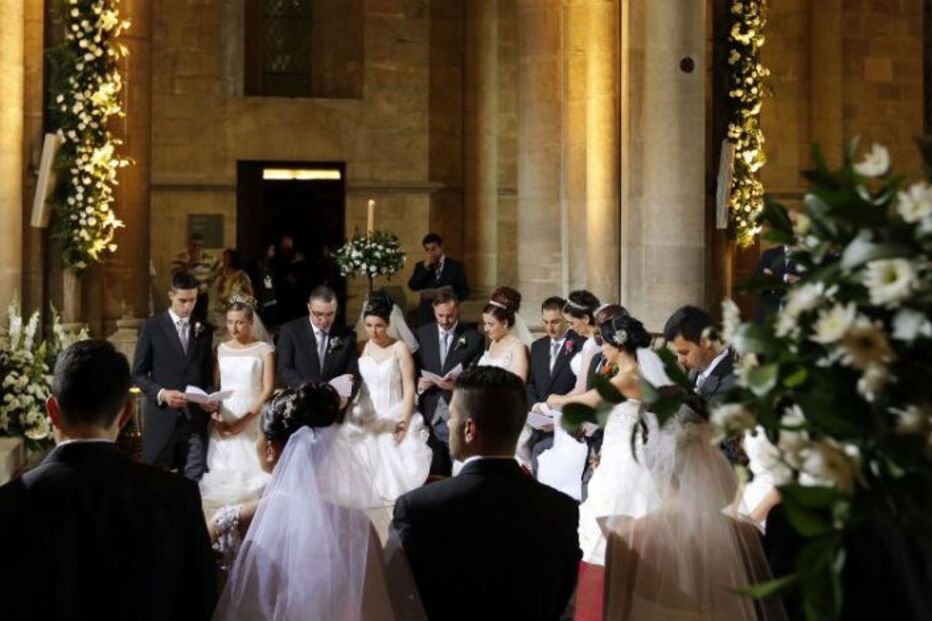 noivos, Santo António, cerimónia, casais, Lisboa