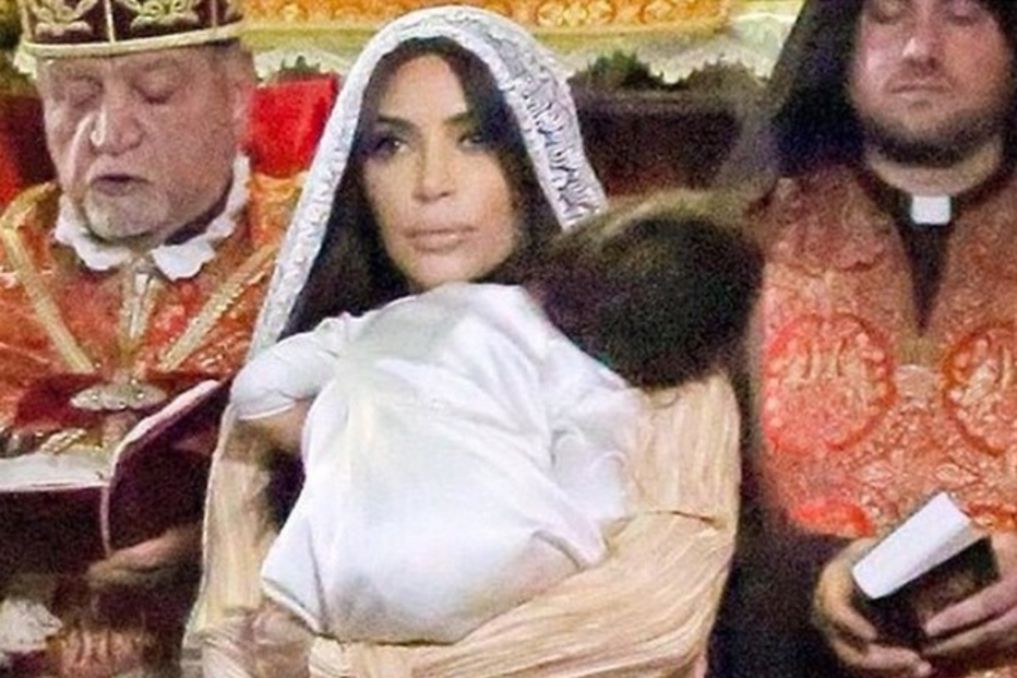 North West, batismo, batizado, Kim Kardashian, Kanye West