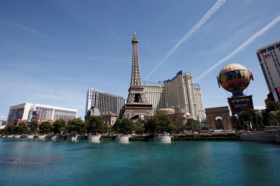 réplica, Torre Eiffel, Las Vegas, Estados Unidos da América
