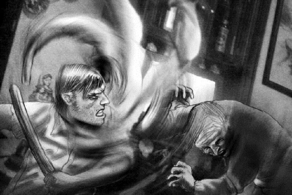 agressões, paulada, 