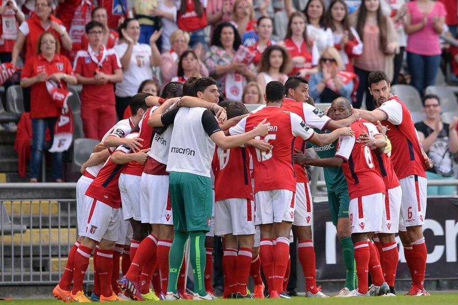 Braga, festeja, golo