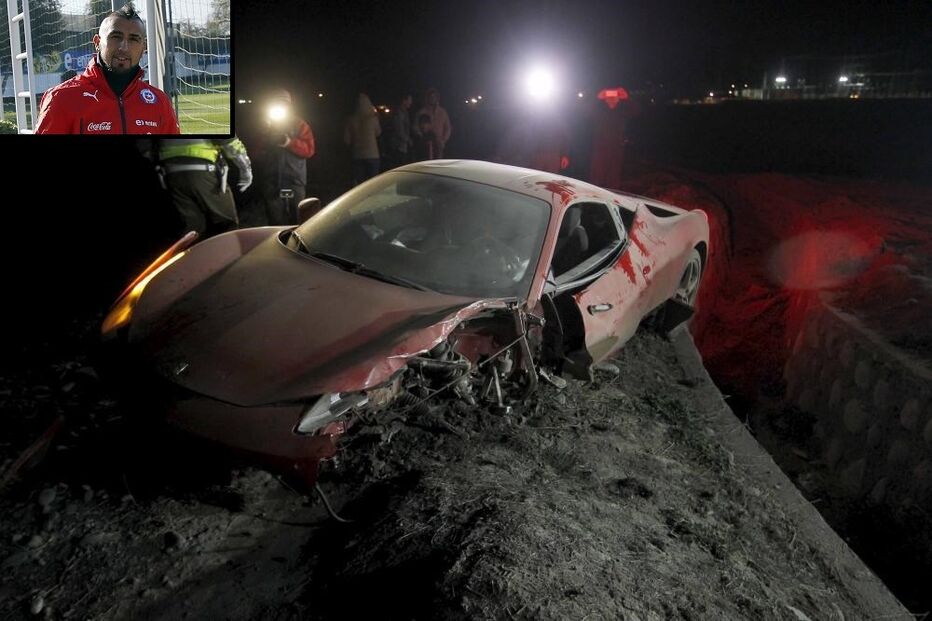 ferrari, arturo vidal