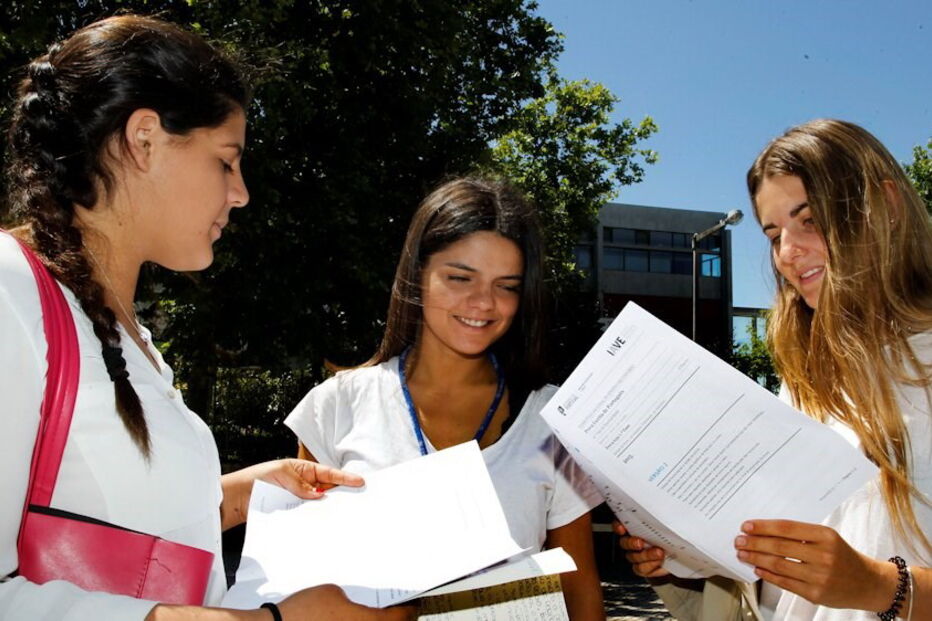 Ensino, Português, alunos, exame