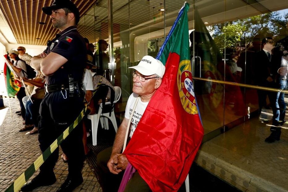 Protesto, Novo Banco, Lisboa