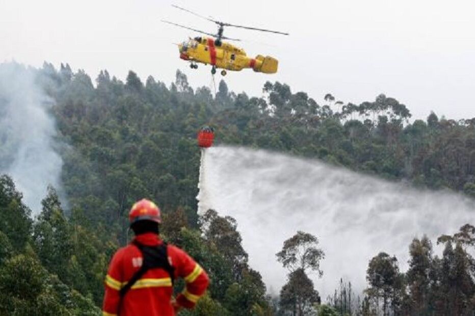 helicóptero, Kamov, bombeiros