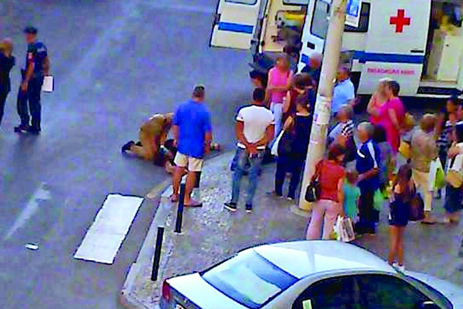 Atropela mulher e foge do local 