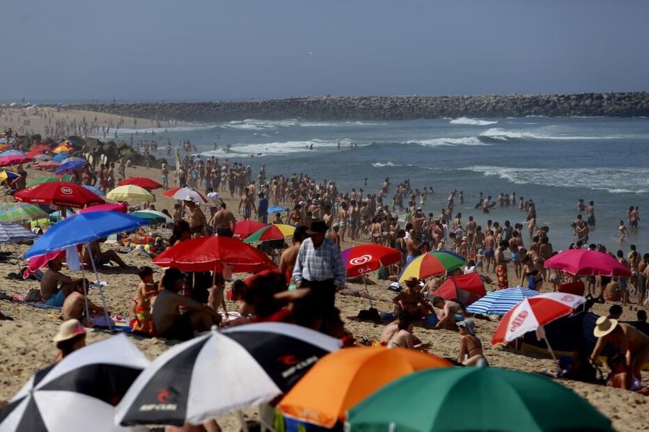 praia, calor, verão