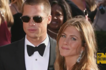 casal jennifer aniston e brad pitt frame