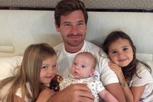 André Villas Boas e os filhos