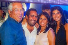 António Costa, Fernanda Tadeu e os filhos Pedro e Catarina.