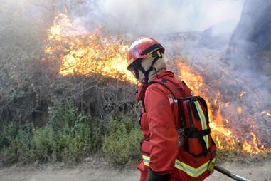 bombeiros, incêndio, fogo
