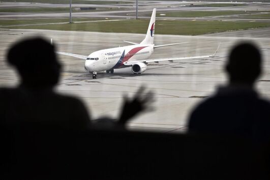 Malaysia Airlines, avião, Kuala Lumpur, Malásia, aeroporto, passageiros