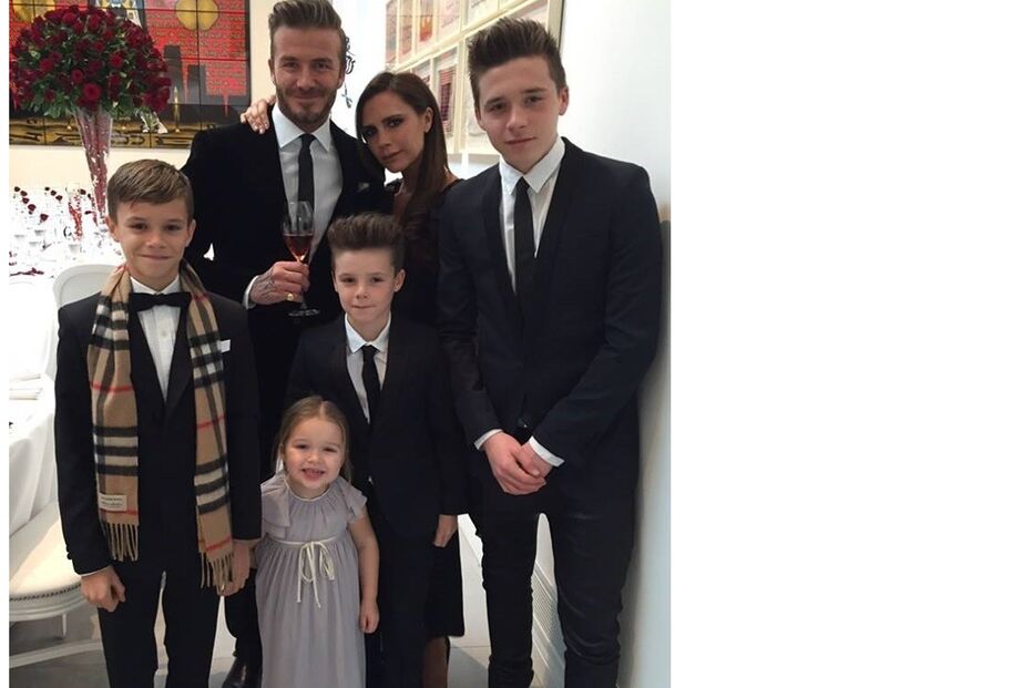 Victoria Beckham, David Beckham, Brooklyn, Romeo, Cruz, Harper, família, crianças, casal