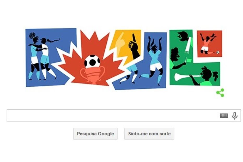 google, futebol feminino, FIFA, doodle