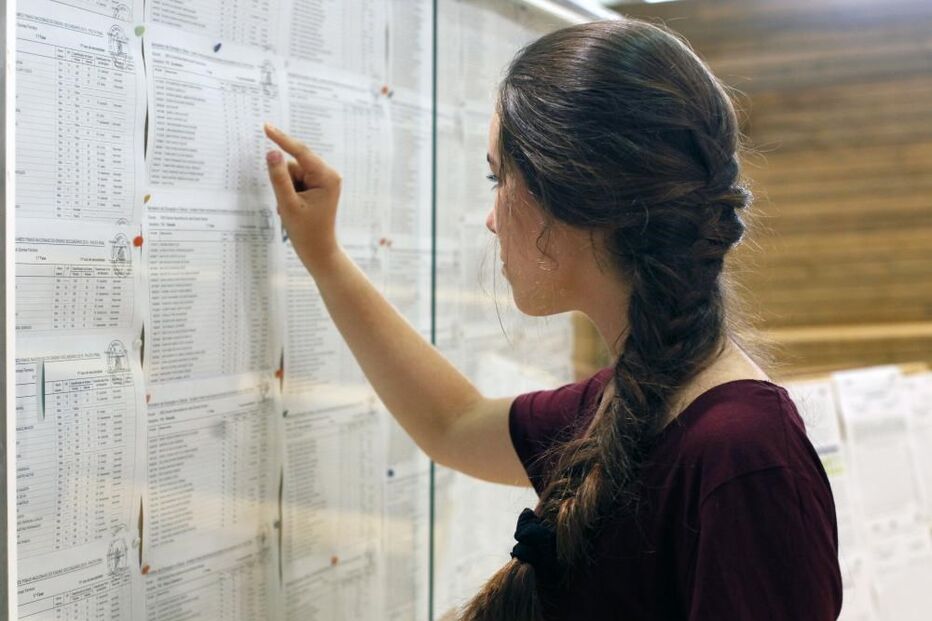 aluna, notas, exames nacionais