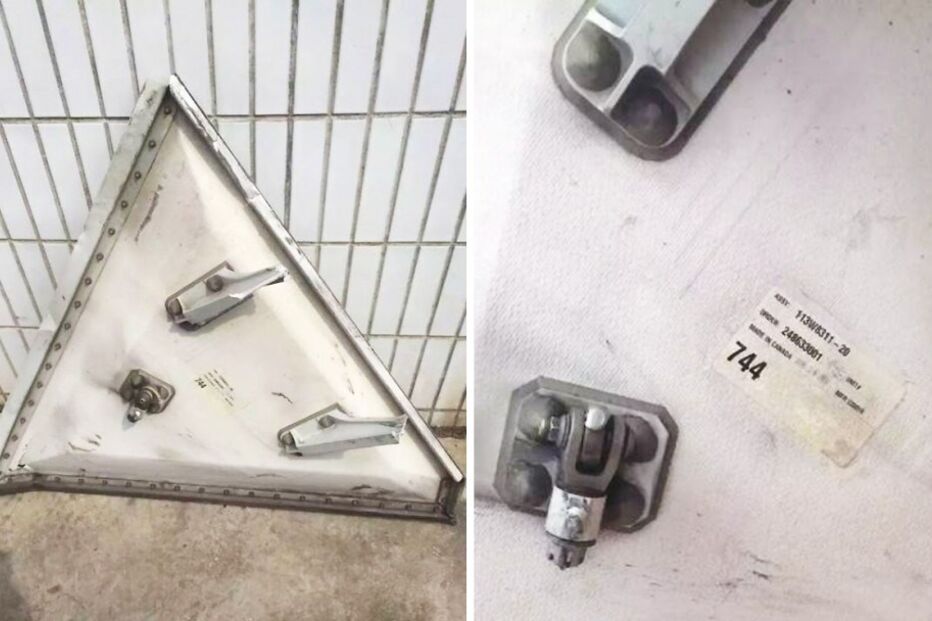 peça, queda, avião, China