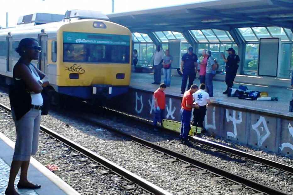 Atropelamento, Santarém, Bombeiros