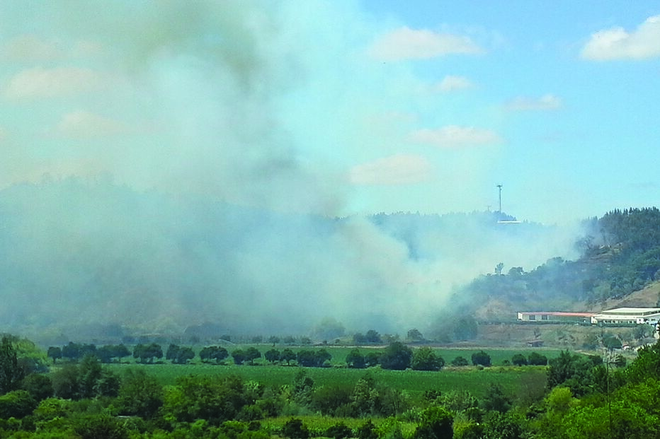 Menor suspeito de atear fogo 