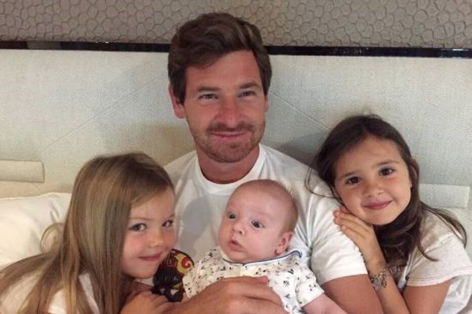 André Villas Boas e os filhos