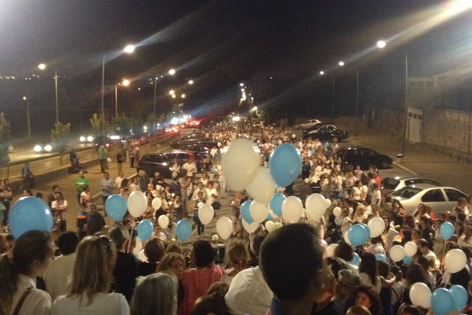 Ermesinde, caminhada, homenagem, vítimas, 