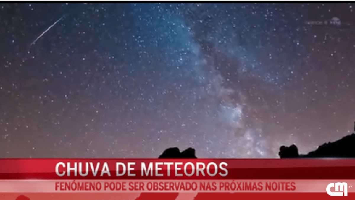 Chuva de meteoros invade Portugal Atualidade Correio da Manhã