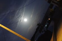 super lua, noite, Inês Silva, A-do-Barbas, Maceira, Leiria, foto, fotografia