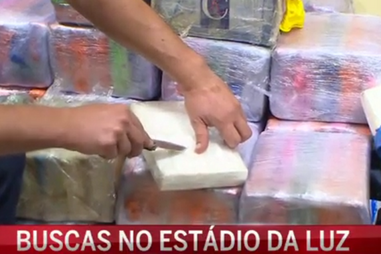 Nove quilos e meio de cocaína apreendidos na Luz
