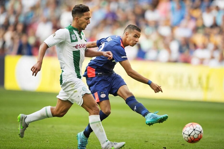 PSV Eindhoven, Adam Maher, FC Groningen, Tom Hiariej, holanda, futebol, 