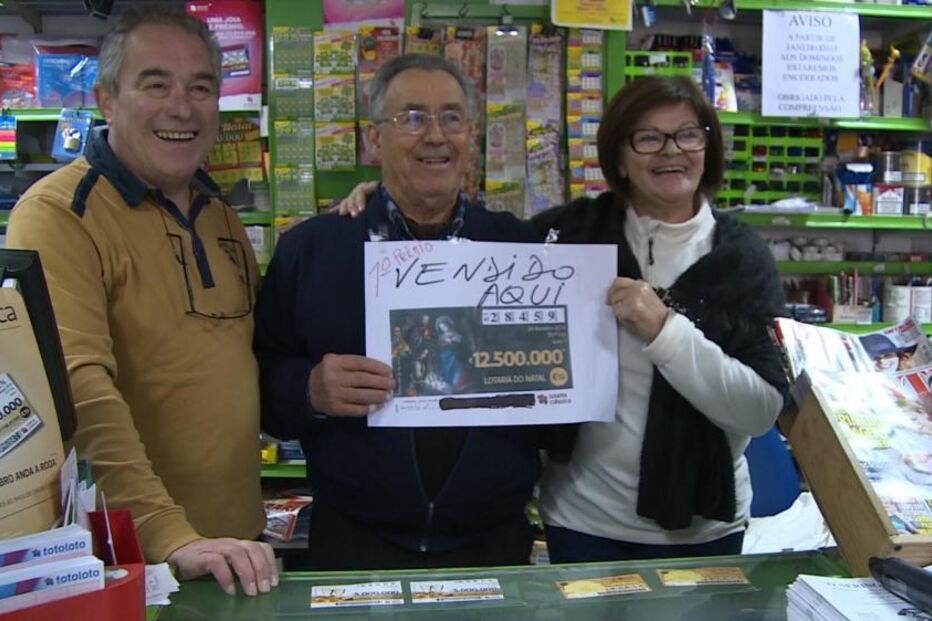 lotaria, prémio, dionísio xará, maria alice