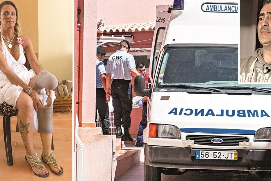 estrangula, ex, indemnização, mulher, perna, erro, médico, ex-marido