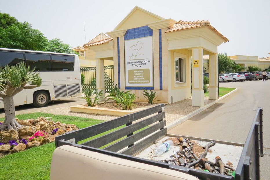 incêndio, resort, luxo, assusta, turistas, clientes, Albufeira, Algarve, Adriana Beach Club Resort