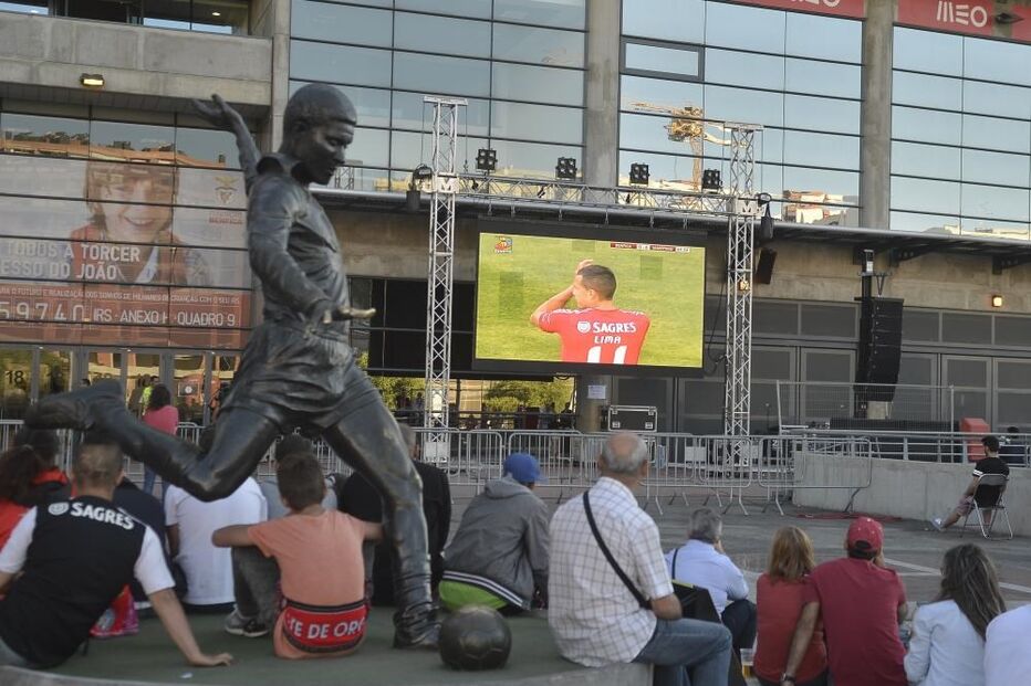 Eusébio, Exposição, Praça do Comércio