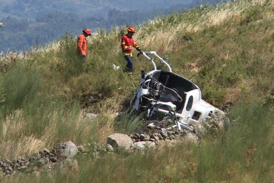 helicóptero, despenha-se, acidente