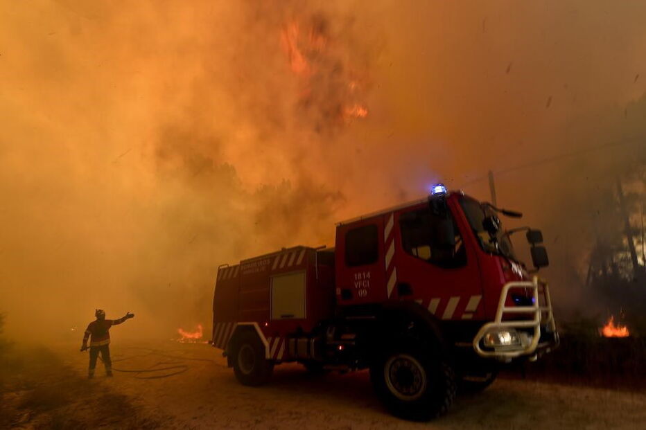 Incêndio, Gouveia, Serra da Estrela