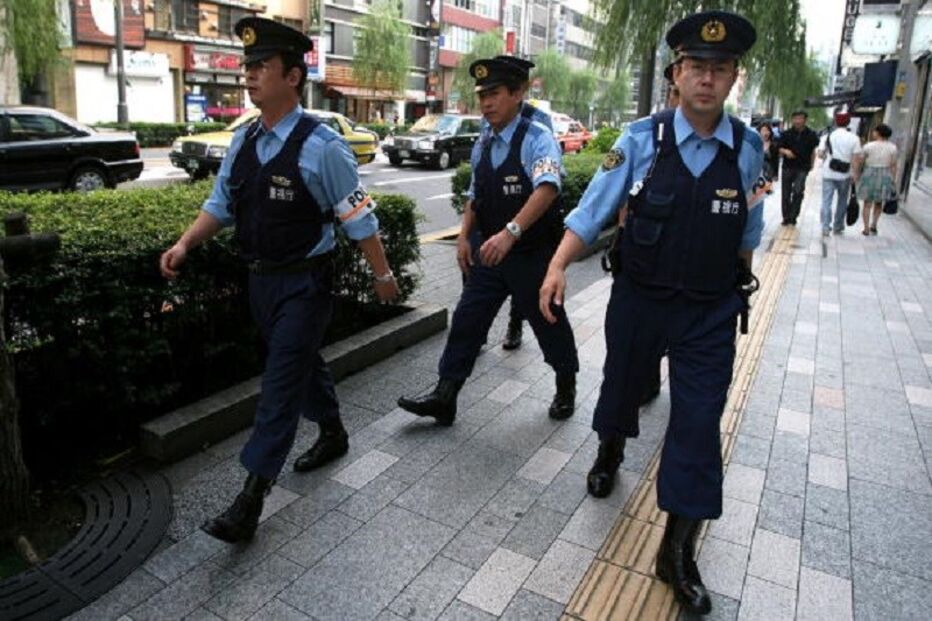 Japão, polícia