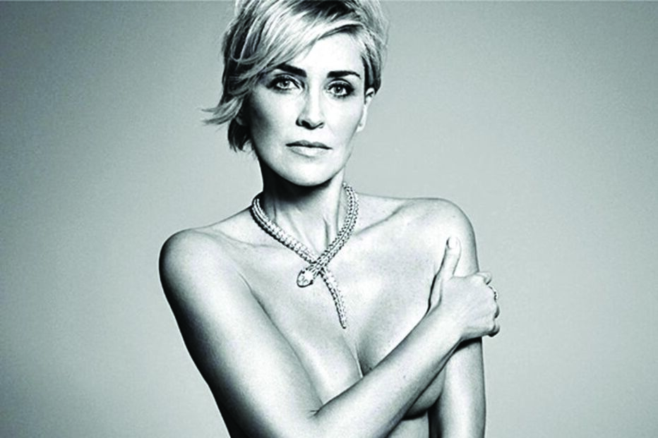 Sharon Stone, Agent X, Harper's Bazaar, nudez,