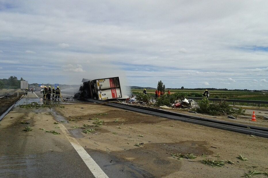 acidente, a13, camião, algarve