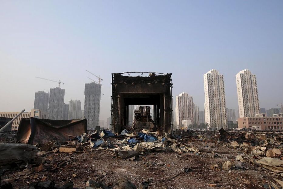 Tianjin, China, explosões