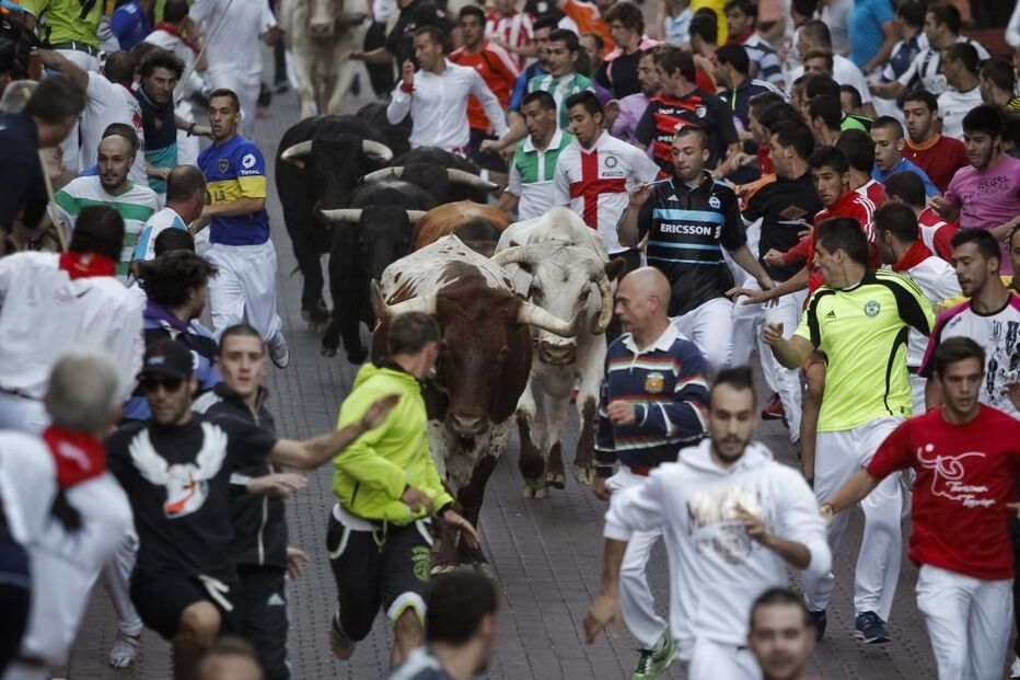 Largadas de touros, Espanha
