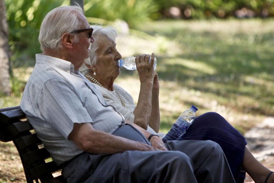 calor, idosos, verão