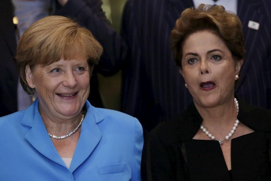 Angela Merkel, Dilma Rousseff 