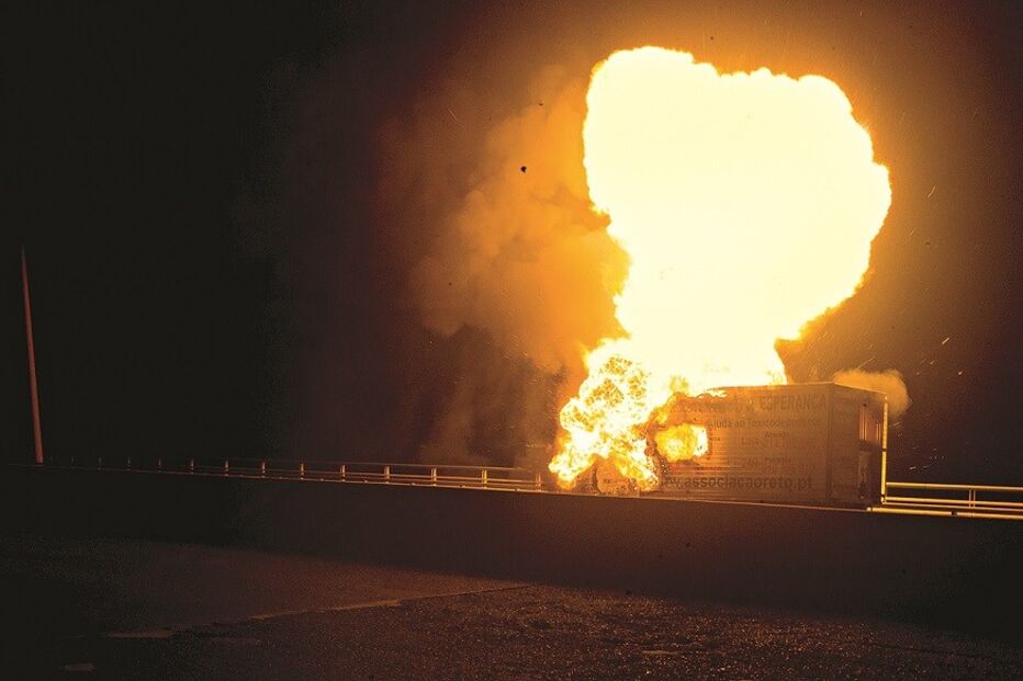 vasco da gama, incêndio