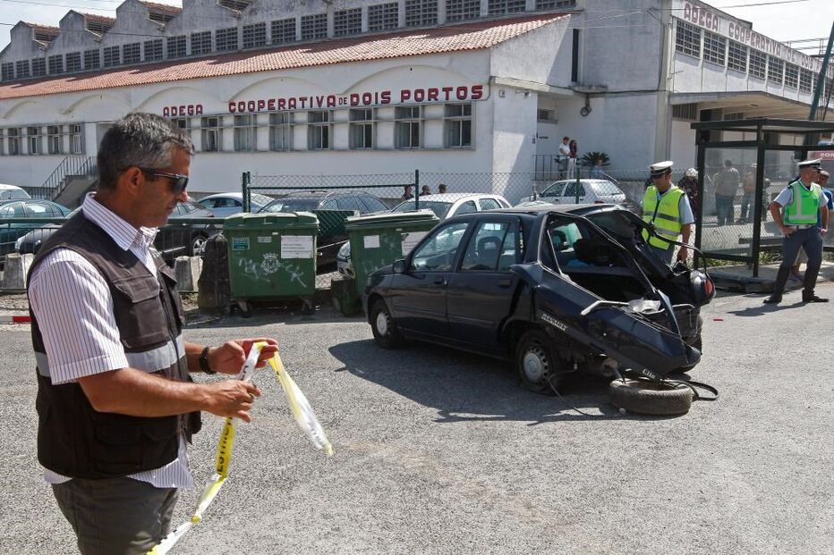 comboio, acidente, Torres Vedras